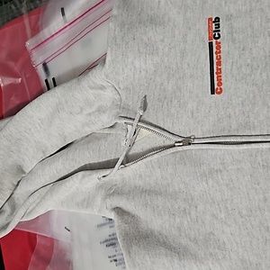 XLJerzees gray hoodie